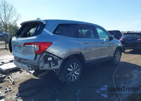 2019 Honda Pilot Ex-L from USA, damaged, VIN 5FNYF6H56KB091932